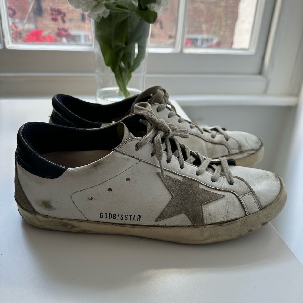 Golden Goose Superstar Suede Star Blue
